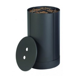 Storekeeper pellet wood Fractio black Frost nineteen design