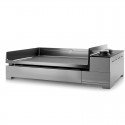 Plancha Gaz forge Adour premium 60 stainless steel