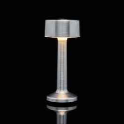 Lámpara de mesa Imagilights Led Colección inalámbrica Silver Moments Cylindre