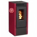 Interstoves 10Kw Economic Granule Stove com Marina Bordeaux Remote Control