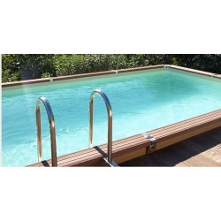 Piscine Bois Zodiac Azteck mixte Enterrée 890 x 400