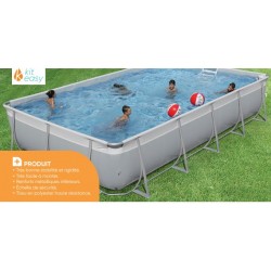 Piscine Tubulaire Autoportante KIT EASY Complet 440 x 306 Liner type Zodiac Piscine Tubulaire Autoportante KIT EASY Complet 440 x 306 Liner type Zodiac