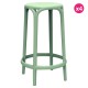 Lot de 4 tabourets hauts Brooklyn Vondom hauteur d'assise 66 pickle