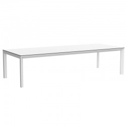 Mesa grande Marco 300 Vondom 300x120xH74 blanco