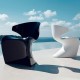 Chaise Wing Vondom blanc mat