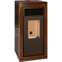 Stufa a pellet Escalor de 15Kw Marrone Vintage Frida