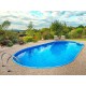 Ovaal zwembad Ibiza Azuro 10x416 H150