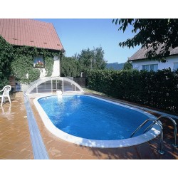 Piscine Ovale Ibiza Azuro 10x416 H150