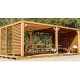 Pérgola de madera Habrita 614x341 con ventosas móviles en techo y 2 lados