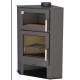 Bronpi Lerma 9kW wood corner stove with oven