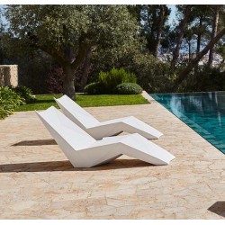 Set di 2 sedie a sdraio: Vondom Faz White