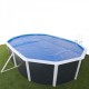 Piscina elevada TOI Prestigio ovalada 550x366x120 Antracita