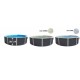 Oberflur-Pool TOI Magnum rund 350x132 Anthrazit