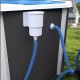 Oberflur-Pool TOI Magnum rund 350x132 Anthrazit