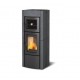 Stufa a legna con forno Nordica Extraflame Ester Evo 9.5kW pietra naturale