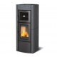 Stufa a legna con forno Nordica Extraflame Ester Evo 9.5kW pietra naturale