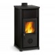 Stufa a legna Nordica Extraflame Tea 6.6kW nero Antracite