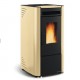 Poêle à granulés ventilé La Nordica Extraflame Ketty Evo 2.0 7kW Beige