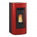 Belüfteter Pelletofen La Nordica Extraflame Klaudia 8kW Bordeaux