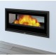 Inserto in legno Bronpi Cairo 90-D Double Face Vision 14kW con presa aria