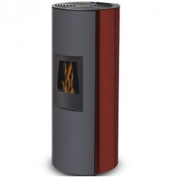 Bioethanol stove FlamInnov 8-10kW Programmable WiFi Red