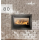 Ferlux Teide 80 Panoramic 9.6 kW Turbo Ventilated Wood Burning Insert