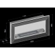 SIMPLEfire Frame 600 Caminetto a bioetanolo nero con 1 finestra