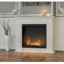 Infire Inportal1 Bioethanol Fireplace White with 1 Window