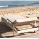 Set de 2 Tumbonas Loungues Sillas Hamptons con Mesa de CentroVondom