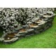 Brembo Creek Springbrunnen Komplettset mit Ubbink Pumpe