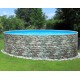 Piscine Ronde Azuro Stone Design 5x1.2m