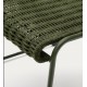 Cadeira Arvin Swirl em tecido chenille bege e pernas de madeira de carvalho VeryForma