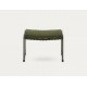 Silla Arvin Swirl en tejido chenilla beige y patas de madera de roble VeryForma