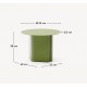 Avin Groen IJzeren Bijzettafel 55cm VeryForma
