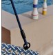 Silla colgante Aliga en aluminio y ratán azul VeryForma