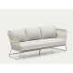 Saco 3-Sitzer-Outdoor-Sofa aus Seil und Stahl VeryForma