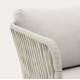 Saco 3-Sitzer-Outdoor-Sofa aus Seil und Stahl VeryForma