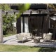 Saco 3-Sitzer-Outdoor-Sofa aus Seil und Stahl VeryForma
