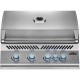 Parrilla de gas empotrada Napoleon 700 Big 32 con 4 quemadores y 1 infrarrojo trasero
