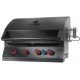Napoleon Grill a Gas da Incasso 700 Big 32 con 4 Fuochi e 1 Infrarosso Posteriore