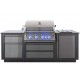 Cuisine extérieure OASISᴹᴰ 105 Napoleon barbecue Série 700 latéral Sizzle Zoneᴹᴰ