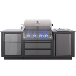 OASIS® 105 Napoleon Cozinha ao Ar Livre com Grelha Lateral Sizzle Zone® Série 700