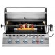 Napoleon Big 38 Serie 700 Grill a Gas da Incasso con 5 Fuochi e 1 Infrarossi Posteriore