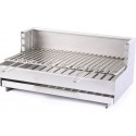 Le Marquier Barbecue da incasso originale in acciaio inox 52x35