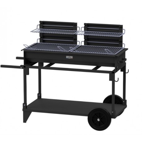 Le Marquier Méchoui barbecue op kar en rotisserie