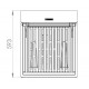The French Barbecue XL 60 Duo Le Marquier 60x40