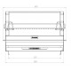 Le Marquier Montory Einbau-Grill Grill 61x40