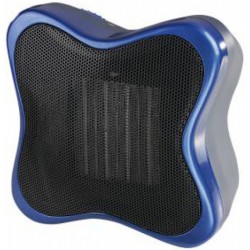 Blue ceramic fan heater DOM340B DomoClip