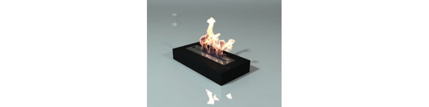 Burners and bio-ethanol fireplaces
